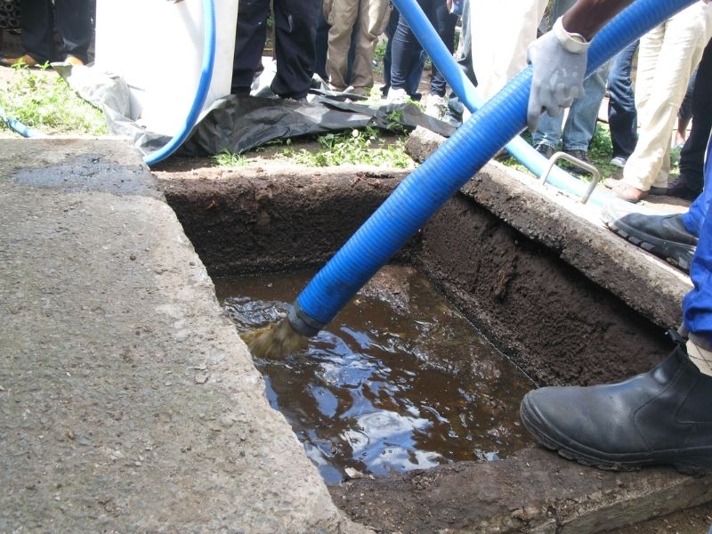 Desludging Stormwater treatment